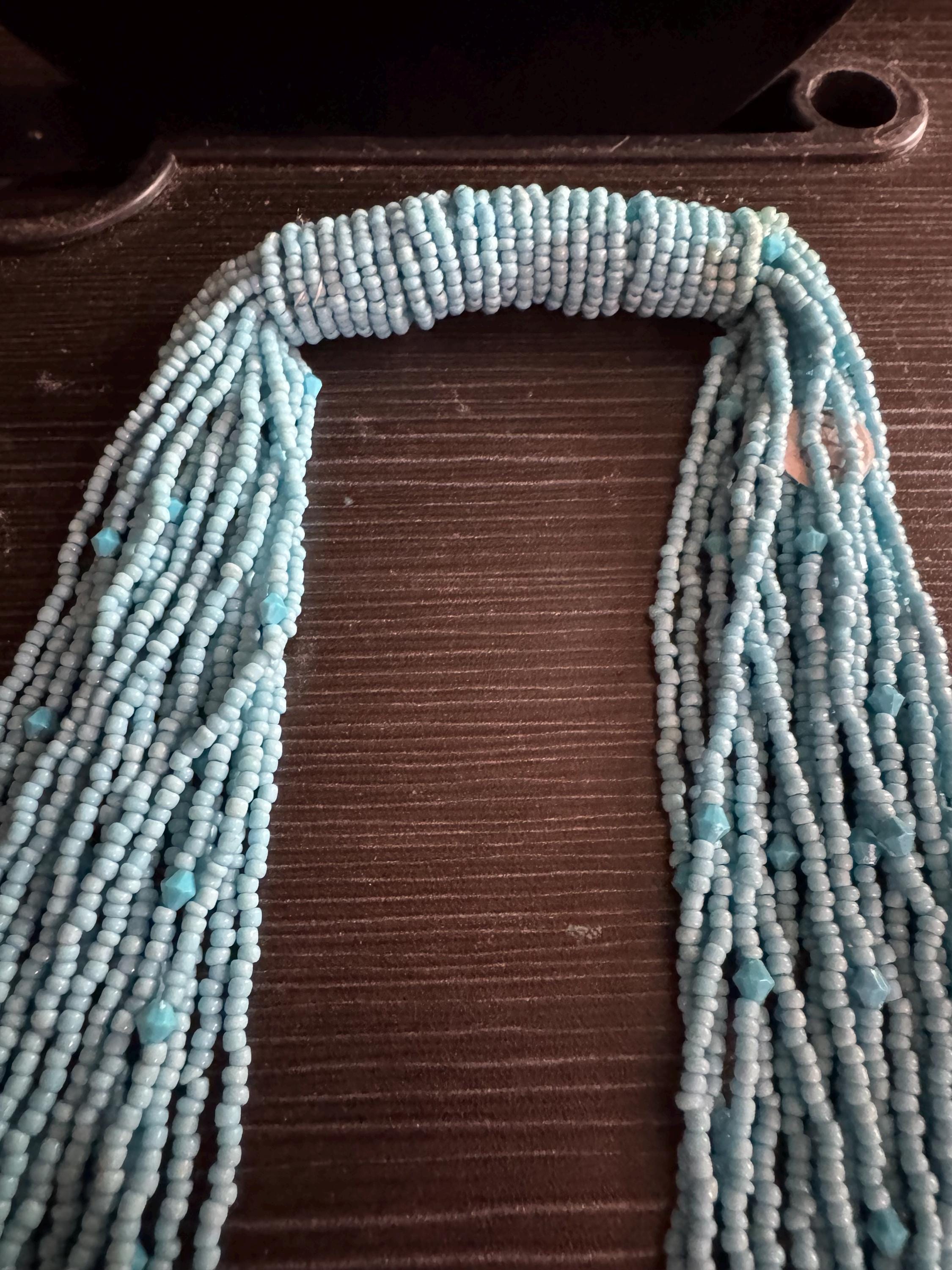 Beautiful Beaded Necklace/Scarf.